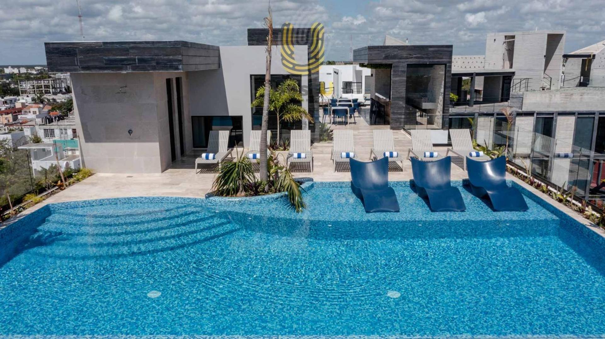Luxury Dep Whit Pool Apartment Плая дел Кармен Екстериор снимка